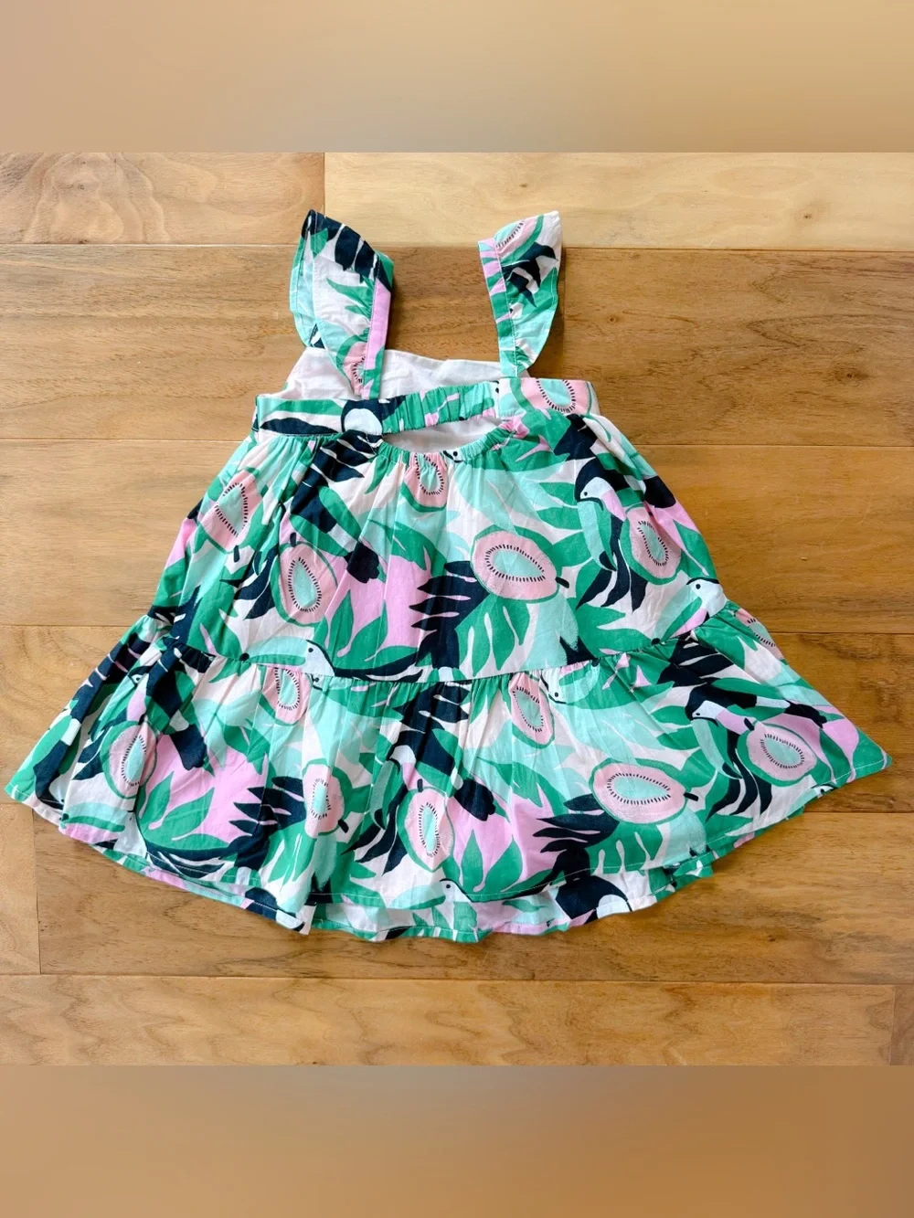 Like New Janie and Jack Tropical Matching Set for Boy (Size 6) & Girl (Size 3)